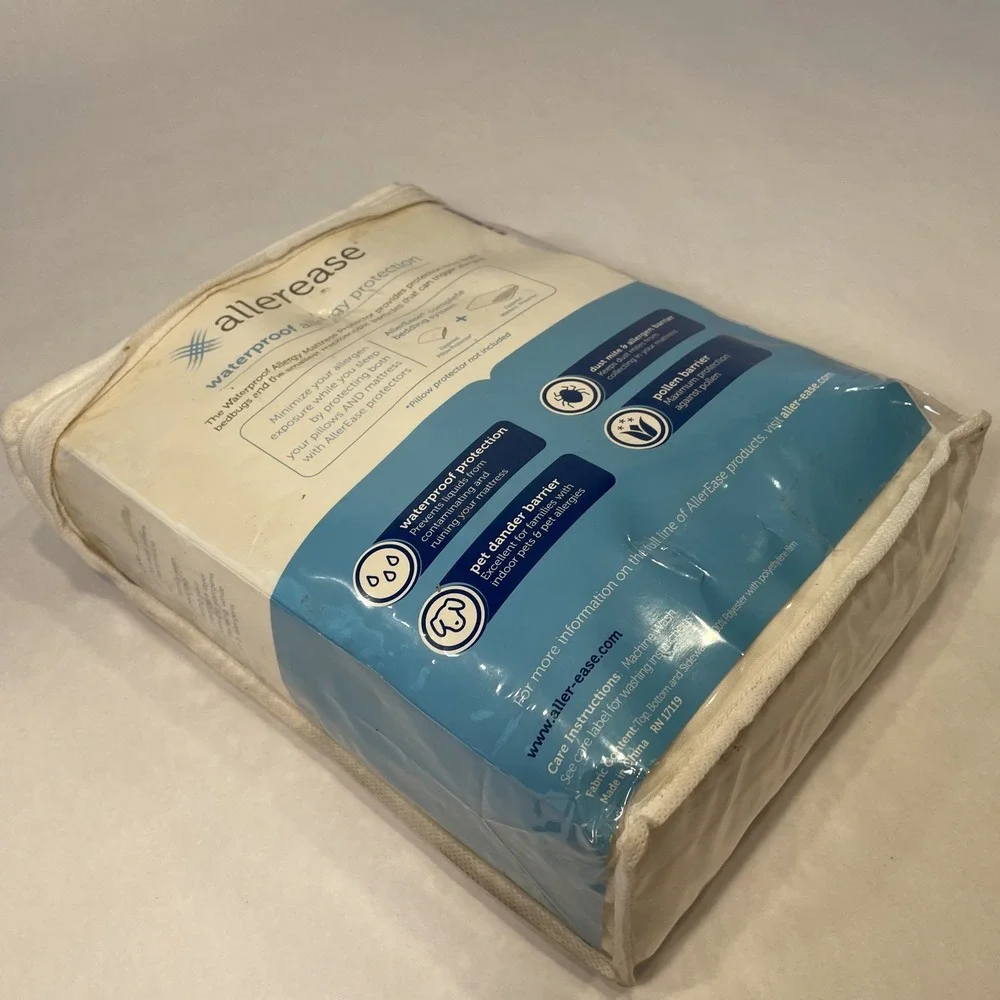 Allerase Zipped Mattress Protector Together With Waterproof Allergy Protection